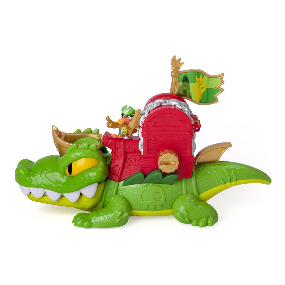 Piratix King Croc Interactive Crocodile Playset with Captain Jawcrush