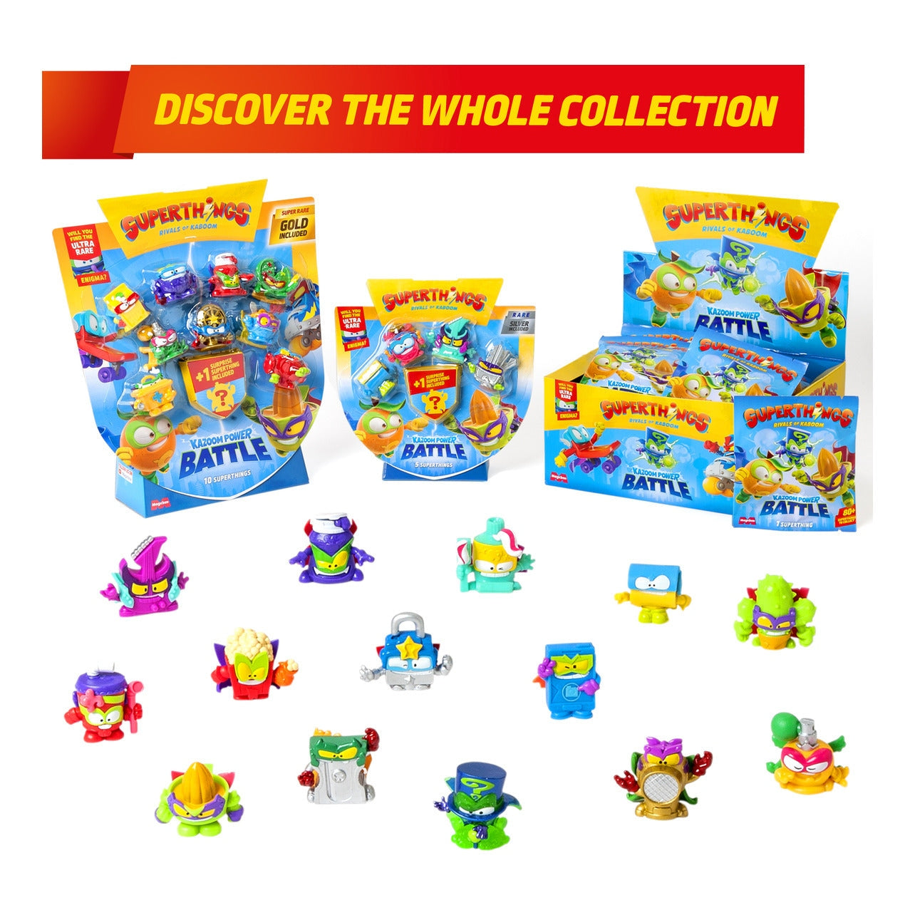 SuperThings Kazoom Power Battle Five Pack