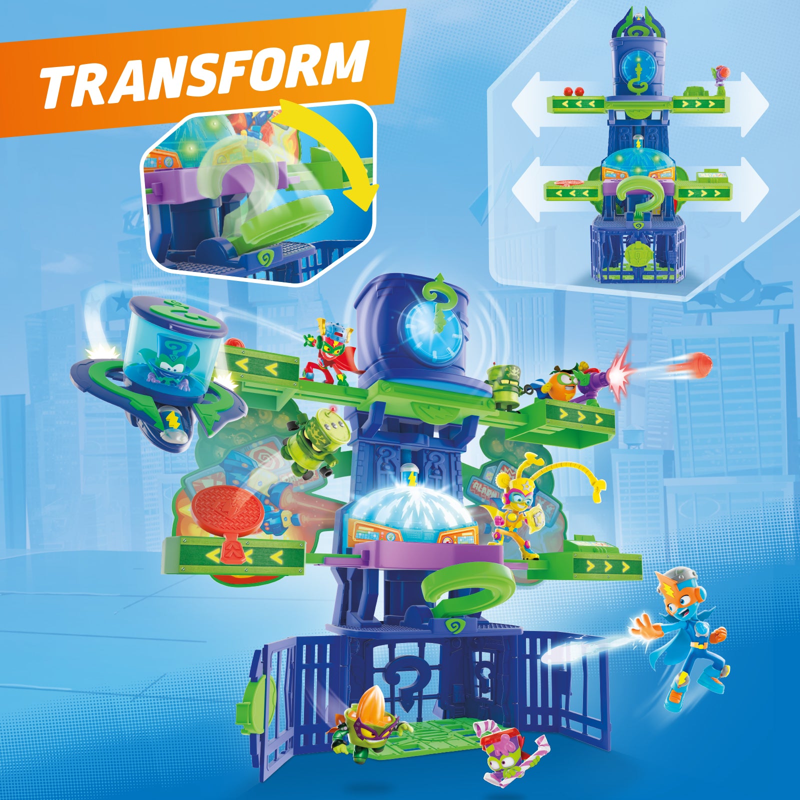 SuperThings Kazoom Power Enigma Tower Playset