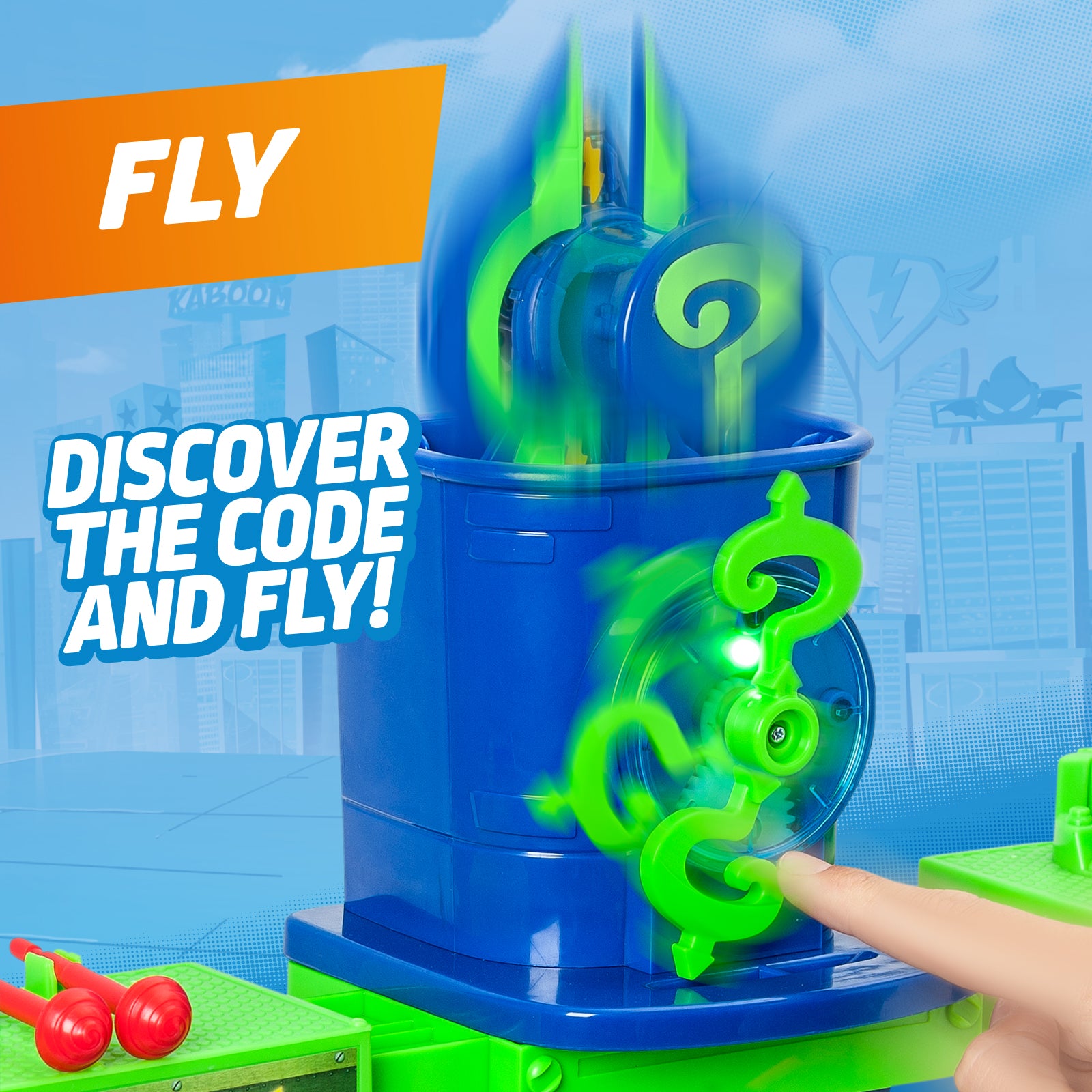 SuperThings Kazoom Power Enigma Tower Playset