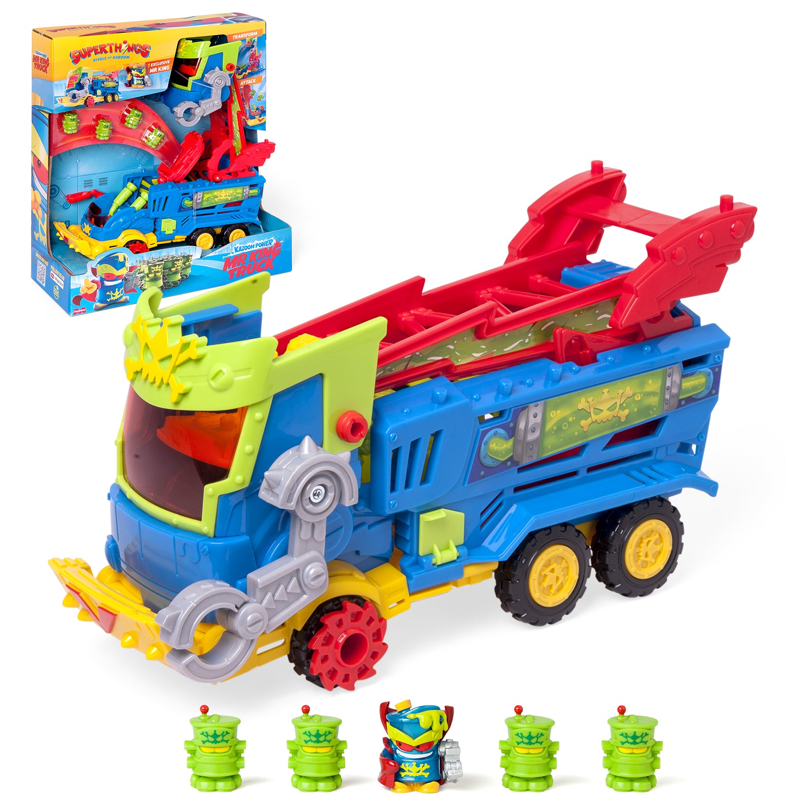 SuperThings Kazoom Power Mr King Truck Playset