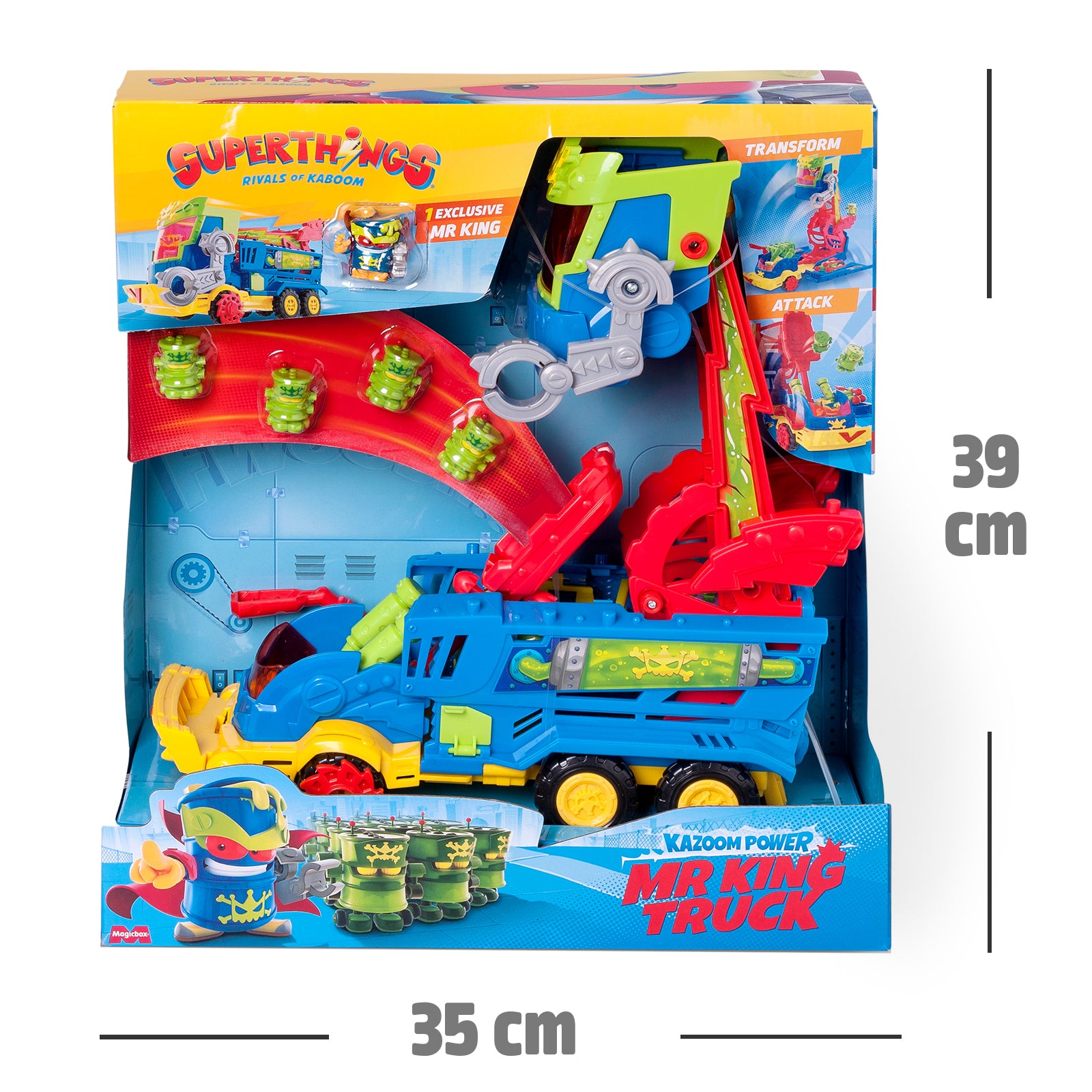 SuperThings Kazoom Power Mr King Truck Playset
