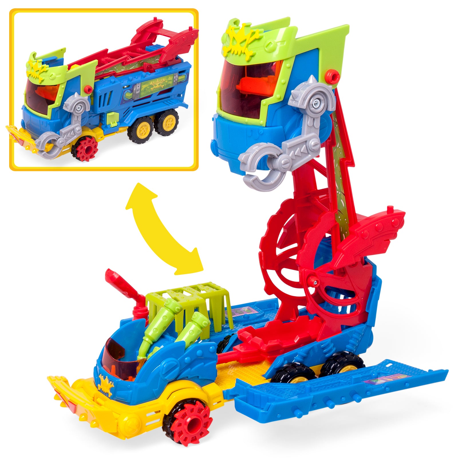 SuperThings Kazoom Power Mr King Truck Playset