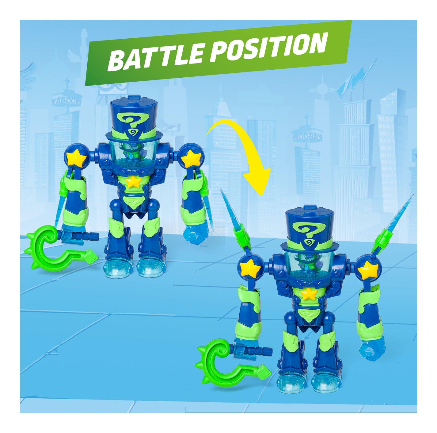SuperThings Kazoom Power Ultra Striker Enigma Robot
