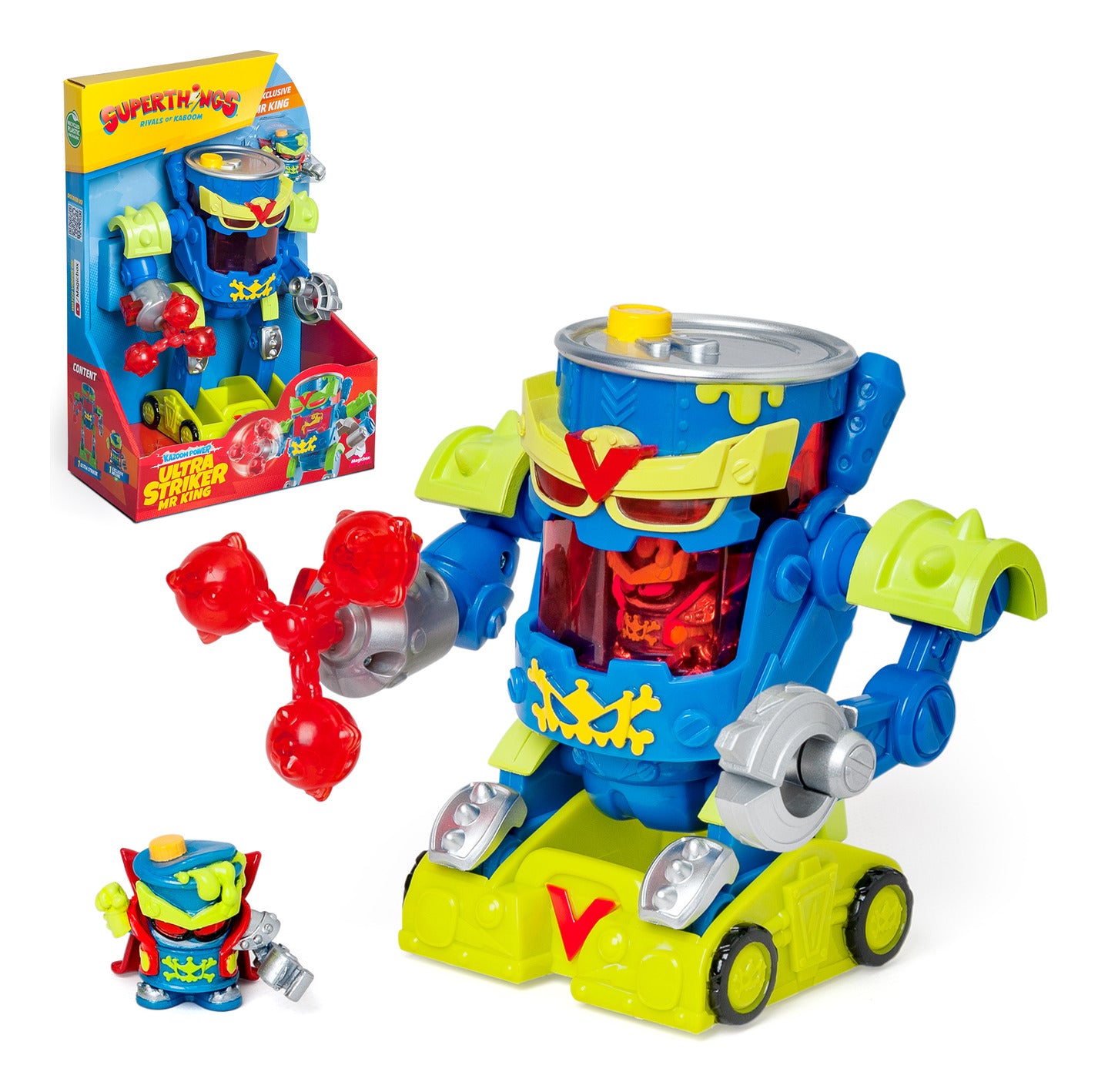 SuperThings Kazoom Power Ultra Striker Mr King Robot