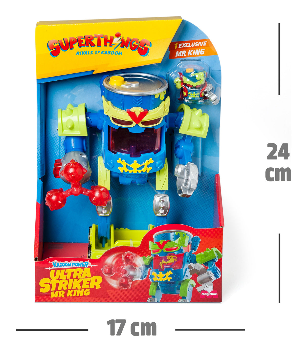 SuperThings Kazoom Power Ultra Striker Mr King Robot