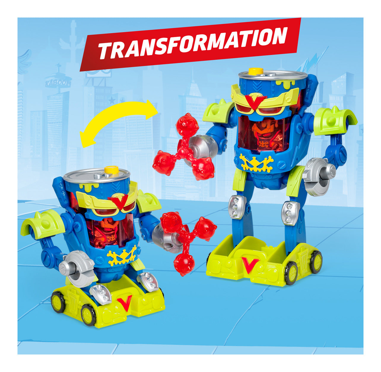 SuperThings Kazoom Power Ultra Striker Mr King Robot