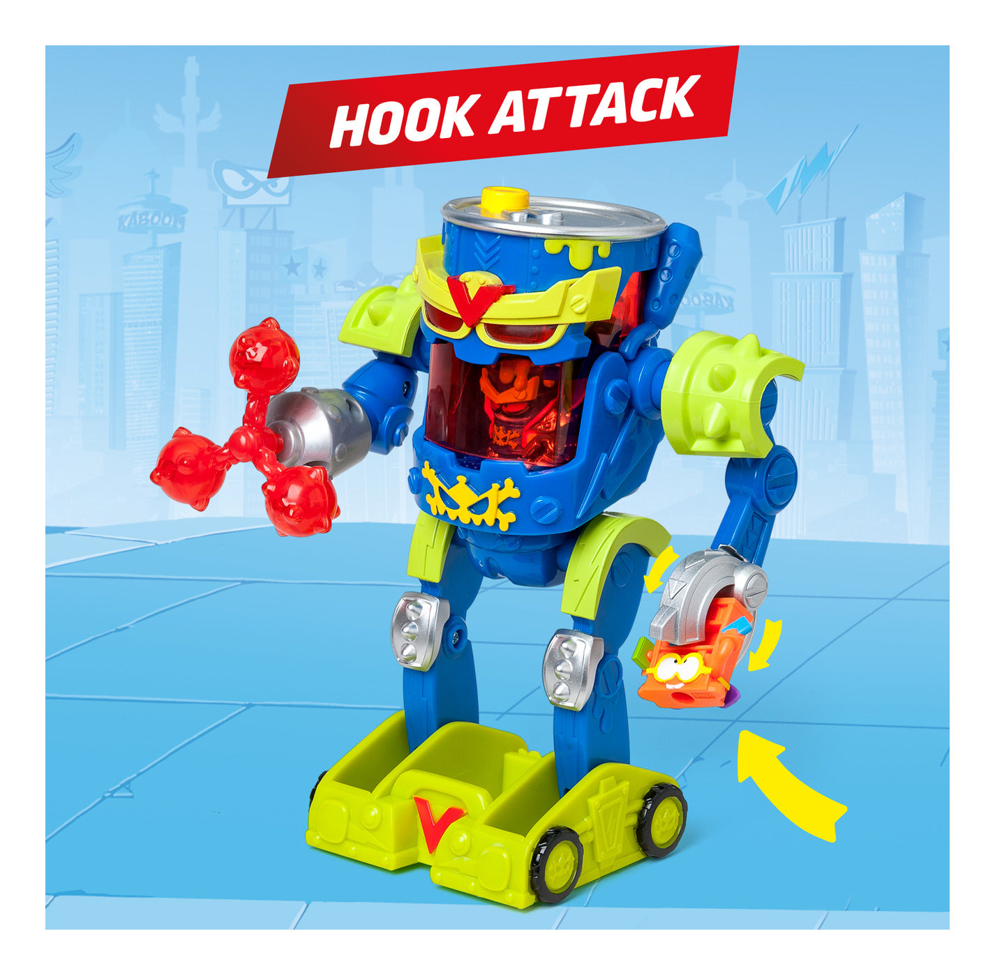 SuperThings Kazoom Power Ultra Striker Mr King Robot