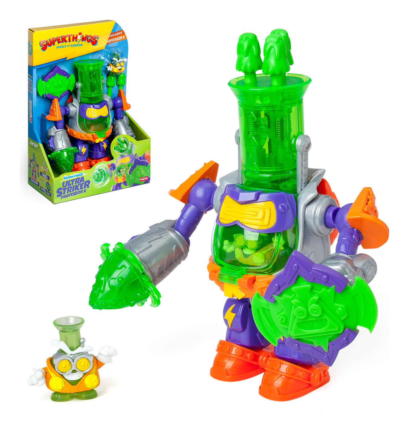 SuperThings Kazoom Power Ultra Striker Professor K Robot