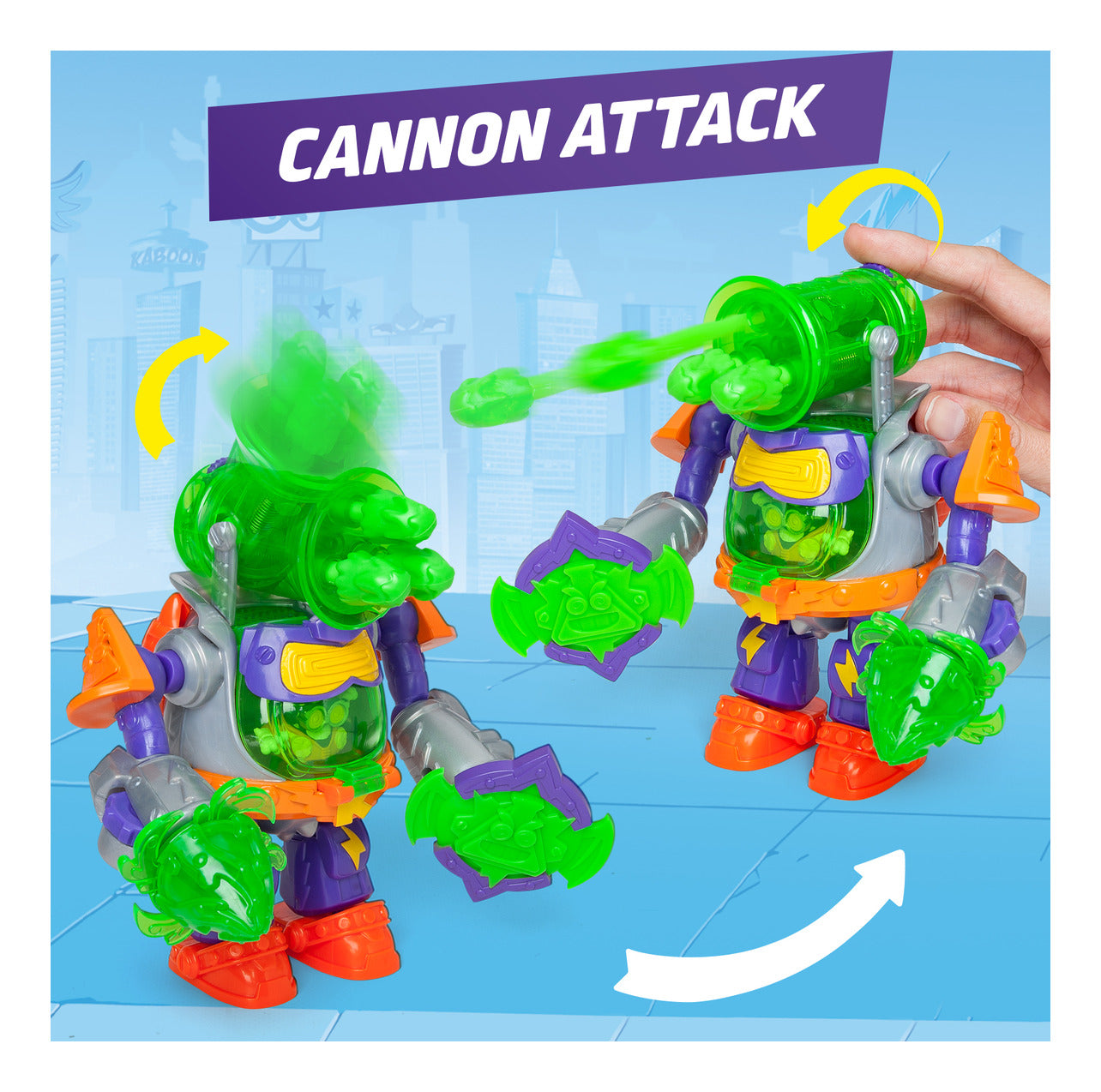 SuperThings Kazoom Power Ultra Striker Professor K Robot