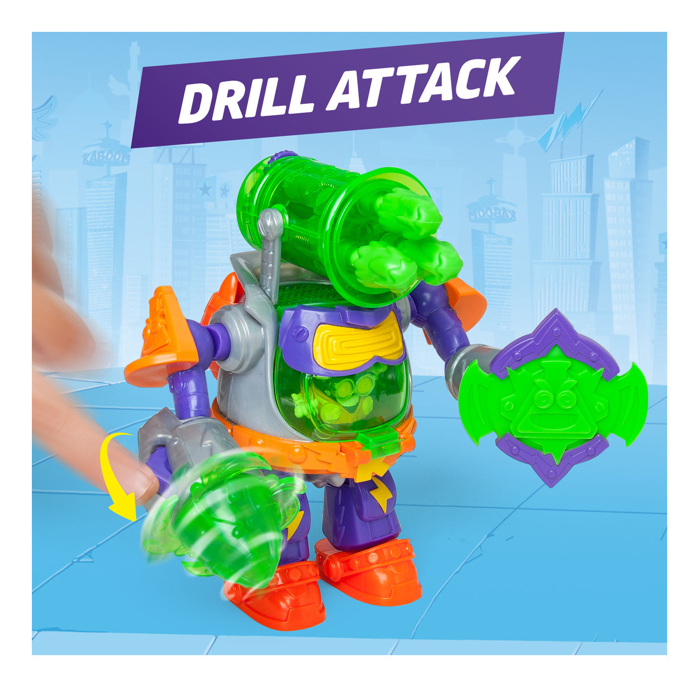 SuperThings Kazoom Power Ultra Striker Professor K Robot