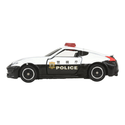 TOMICA No. 61 Nissan Fairlady Z NISMO Police Car – 859963 Side View lpr