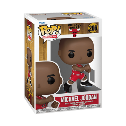 Funko Pop! NBA Chicago Bulls Michael Jordan 1989 Playoffs “The Shot” Vinyl Figure #206