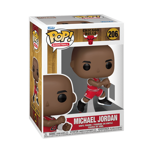 Funko Pop! NBA Chicago Bulls Michael Jordan 1989 Playoffs “The Shot” Vinyl Figure #206