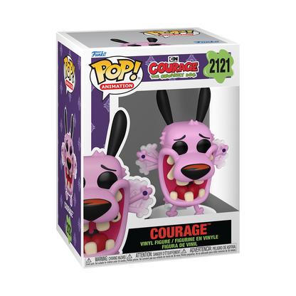 Funko Pop! Animation Courage the Cowardly Dog Courage Vinyl Figure #2121
