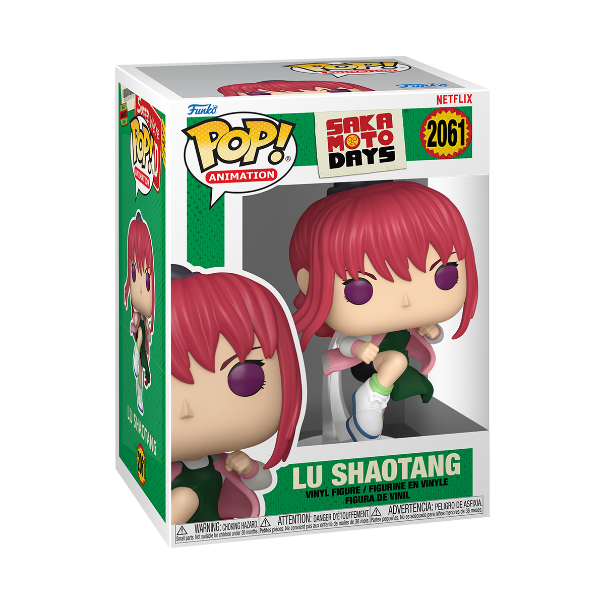 Funko Pop! Animation Sakamoto Days Lu Shaotang Vinyl Figure #2061