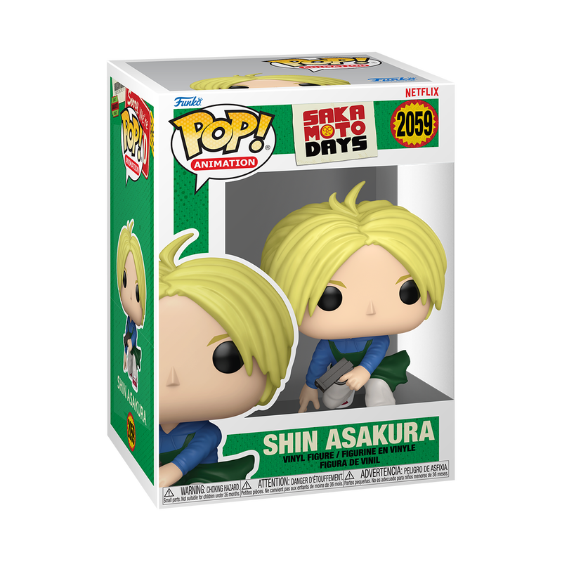 Funko Pop! Animation Sakamoto Days Shin Asakura Vinyl Figure #2059