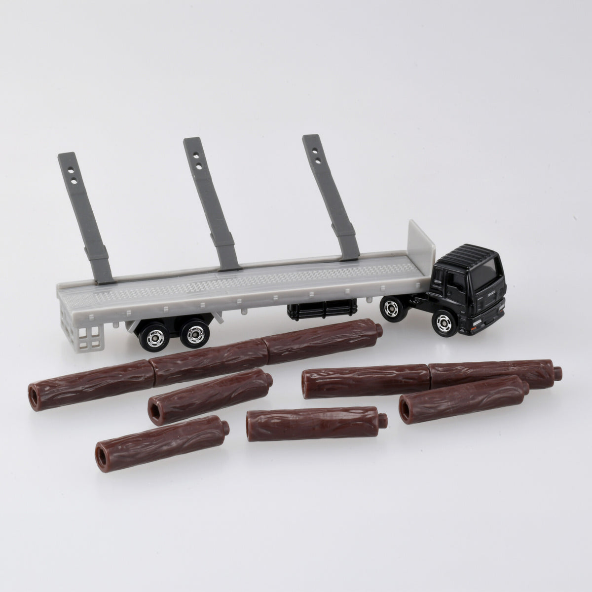 TOMICA No.125 Isuzu Giga Wood Transporter – 879541 Action Cut lpr