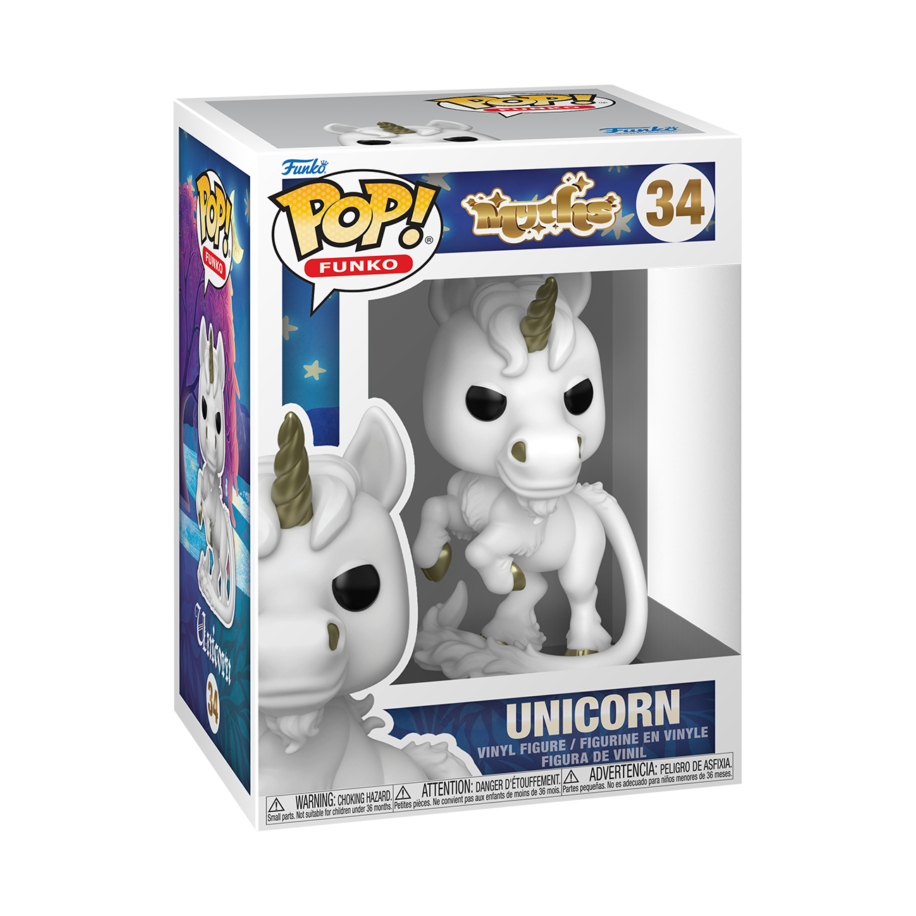 Funko Pop! Myths Unicorn (Rearing) Vinyl Figure #34