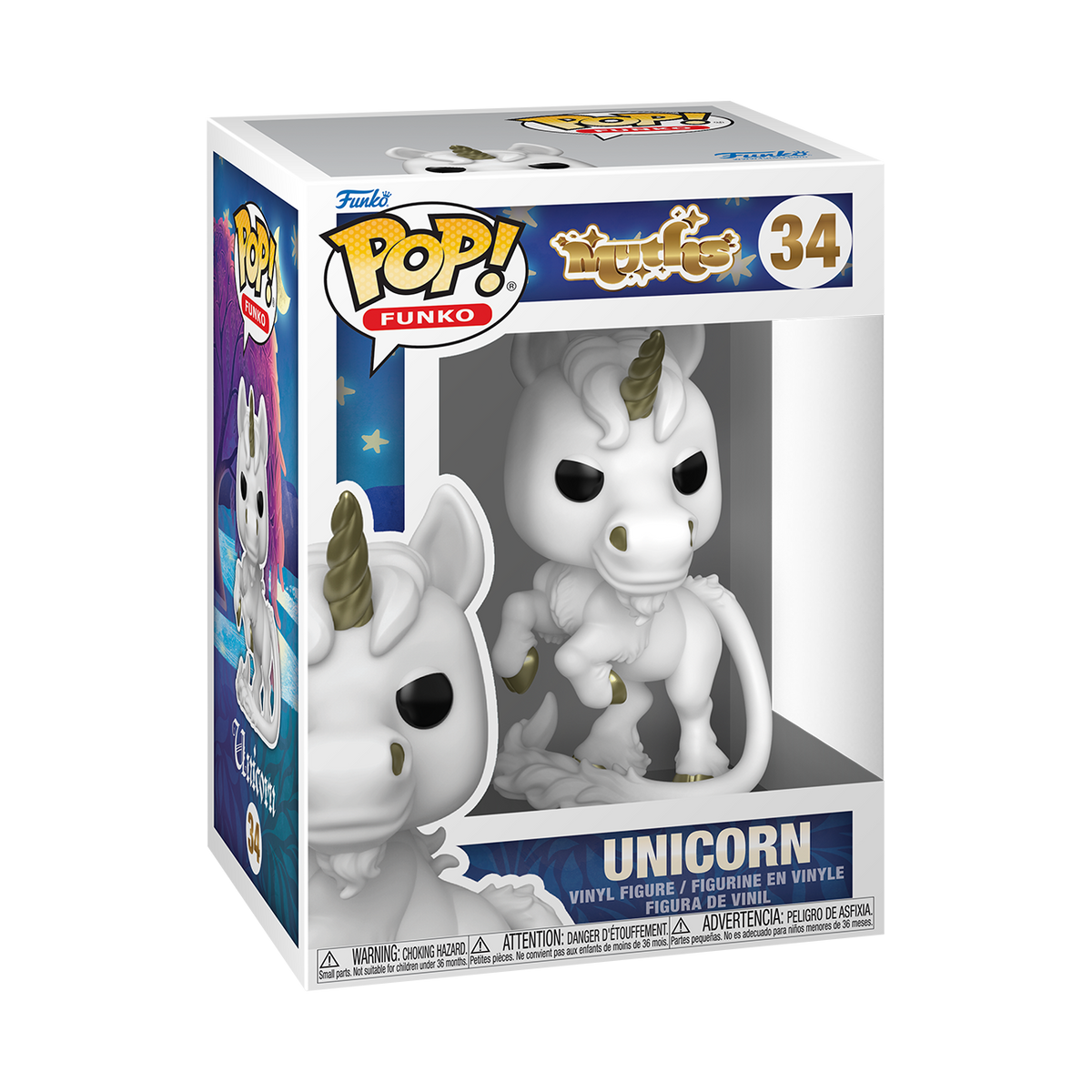 Funko Pop! Myths Unicorn (Rearing) Vinyl Figure #34