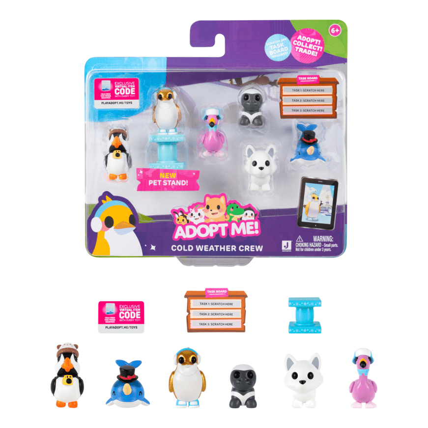 Adopt Me 6 Figure Pets Multipack D Dragons