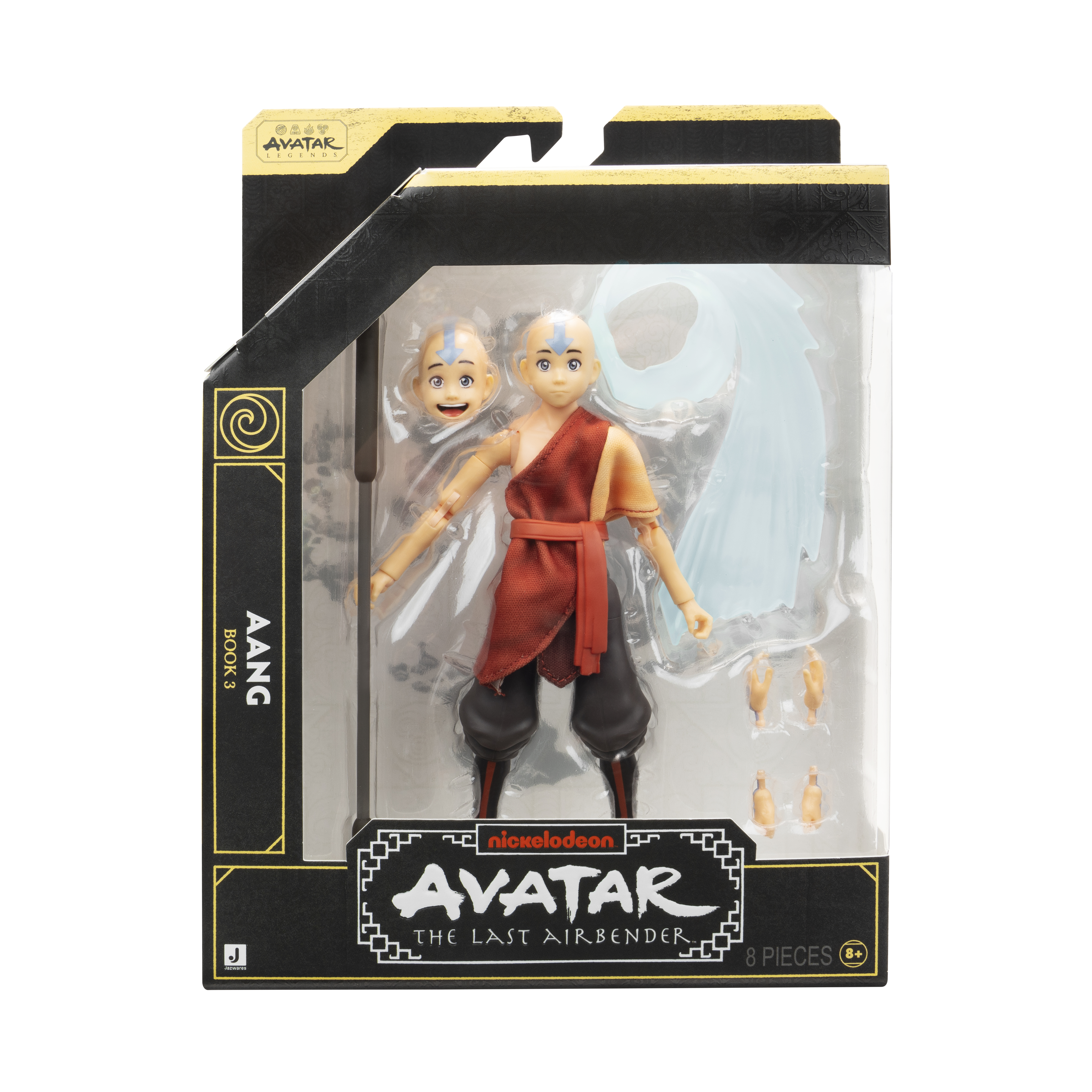 Jazwares Avatar: The Last Airbender Aang Book Three 6.5-Inch Action Figure