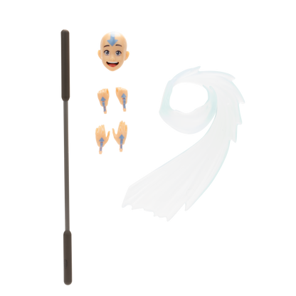 Jazwares Avatar: The Last Airbender Aang Book Three 6.5-Inch Action Figure