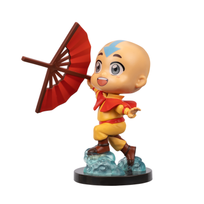 Jazwares Avatar: The Last Airbender Aang 4-Inch Kawaii Mini Figure