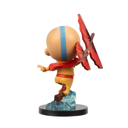 Jazwares Avatar: The Last Airbender Aang 4-Inch Kawaii Mini Figure