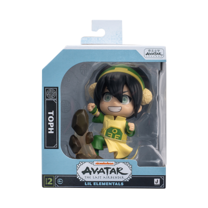 Jazwares Avatar: The Last Airbender Toph 4-Inch Kawaii Mini Figure