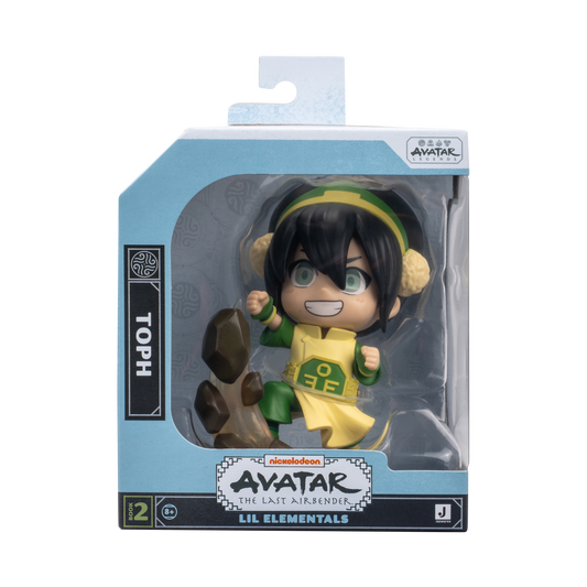Jazwares Avatar: The Last Airbender Toph 4-Inch Kawaii Mini Figure
