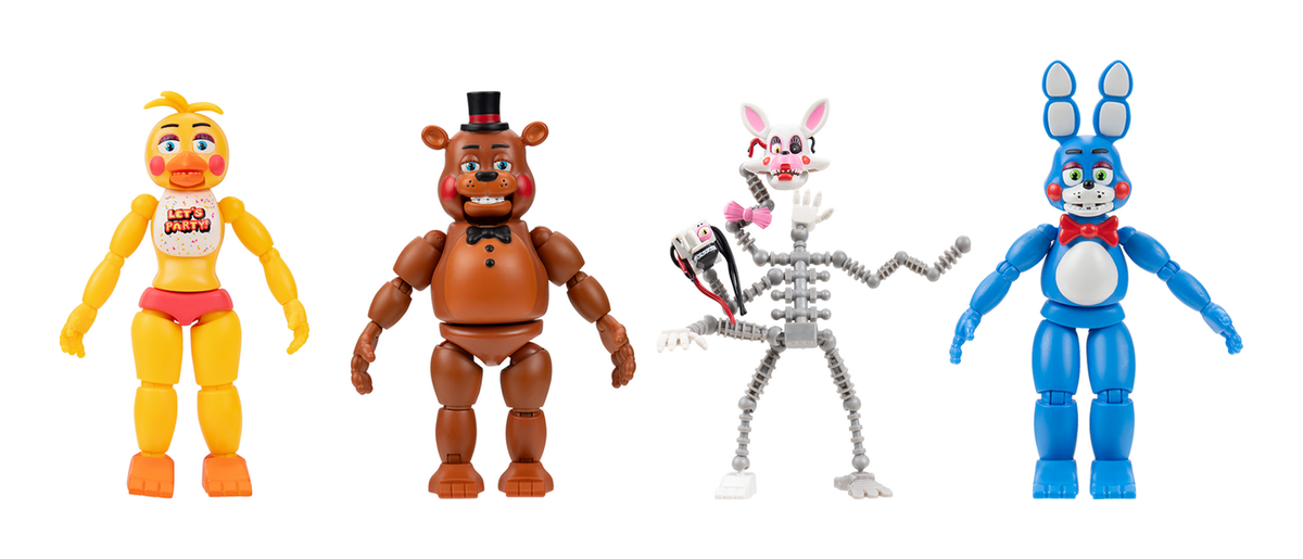 ** FNAF - 5in Core Figure Single Packs Asst