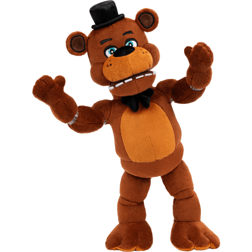 Five Nights at Freddy’s Classic Freddy 14-Inch Poseable Sound Plush