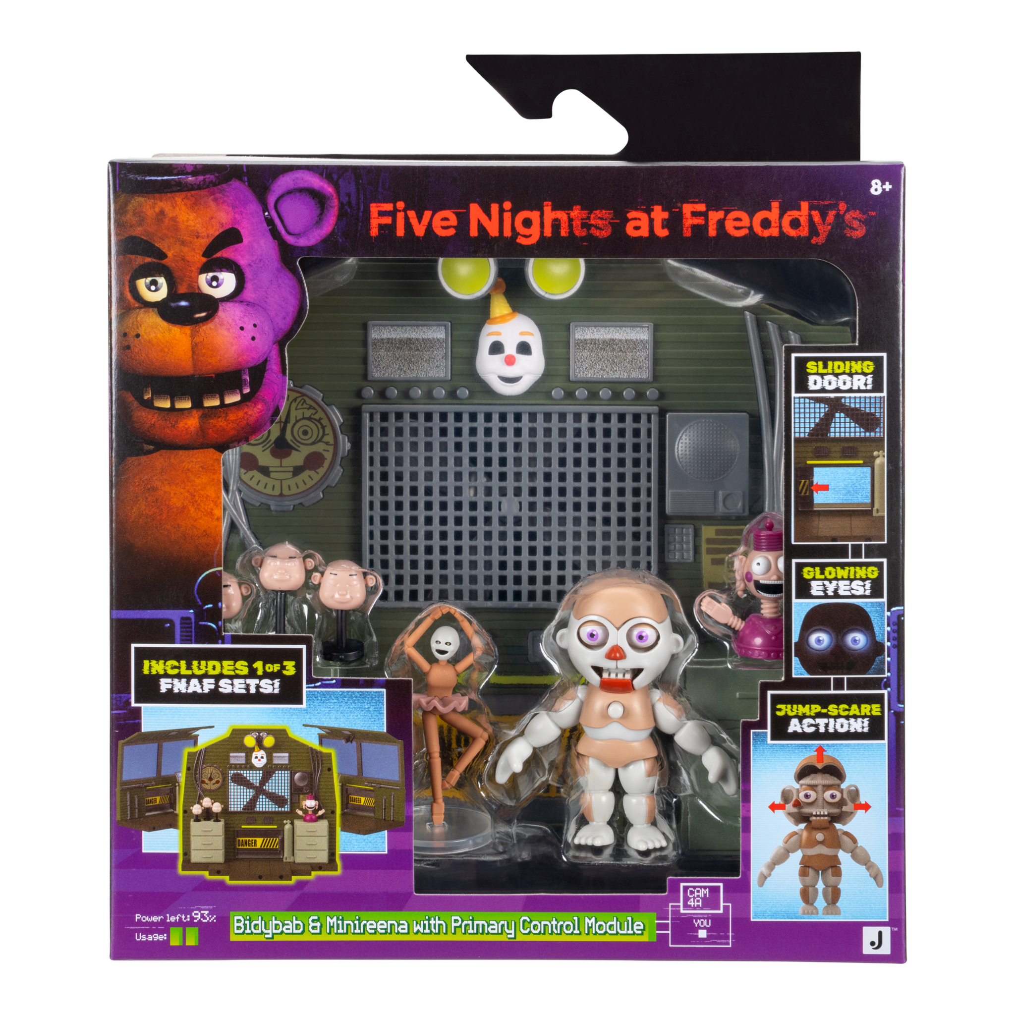 Five Nights at Freddy’s Bidybab & Minireena Office Figure Set