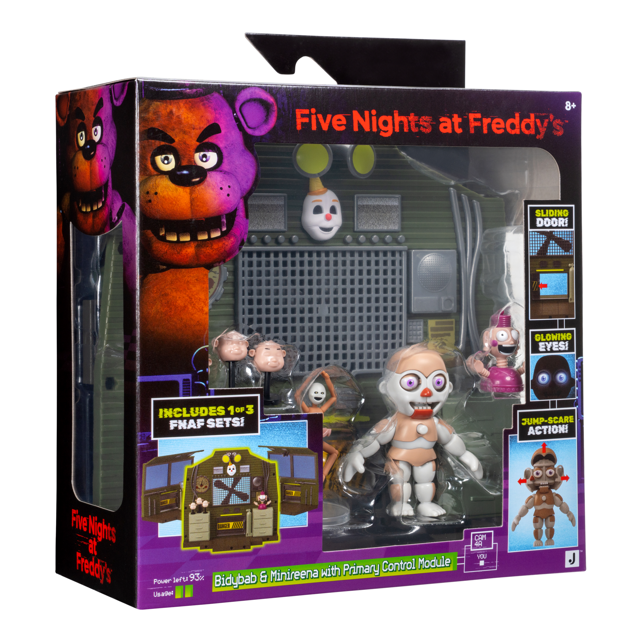Five Nights at Freddy’s Bidybab & Minireena Office Figure Set