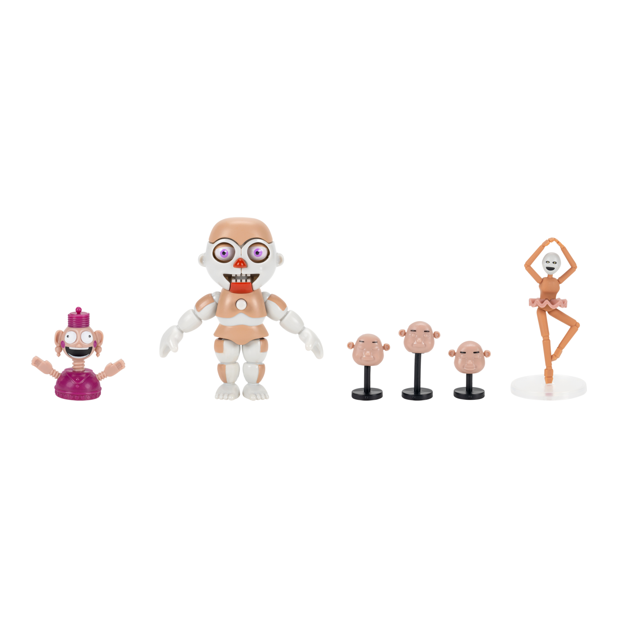 Five Nights at Freddy’s Bidybab & Minireena Office Figure Set