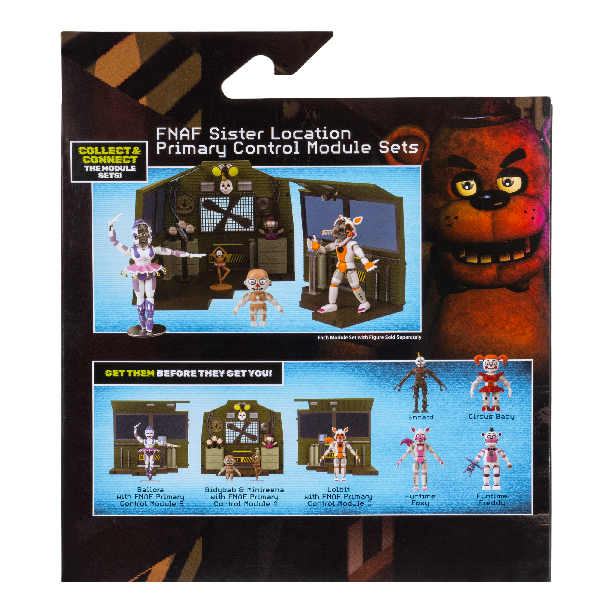 Jazwares Five Nights at Freddy's Ballora Primary Control Module Figure Set