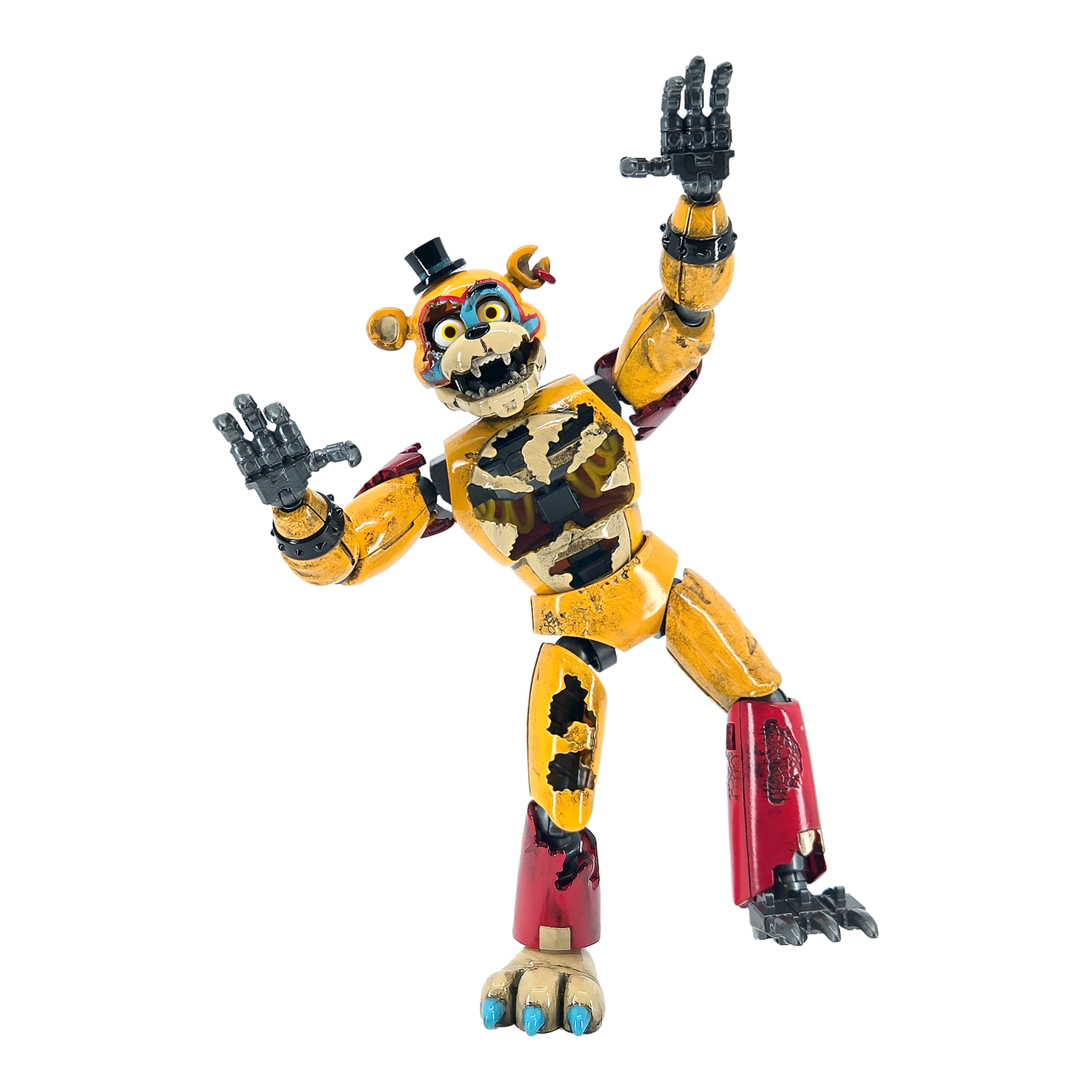 Five Nights at Freddy's Endo Series Glamrock Freddy & Shattered Glamrock Freddy 6-Inch Figure