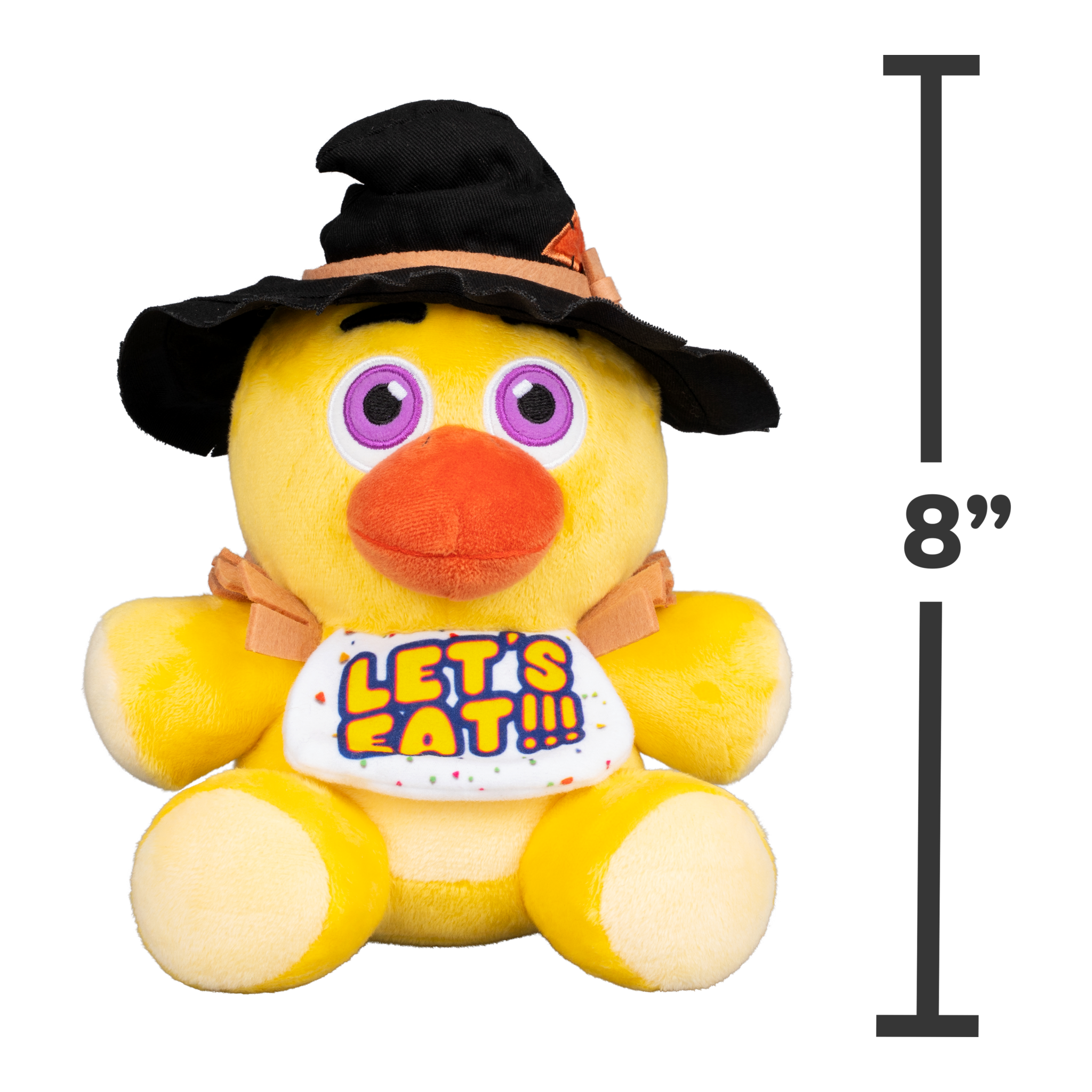 Five Nights at Freddy's Halloween Chica 8-Inch Plush by Jazwares