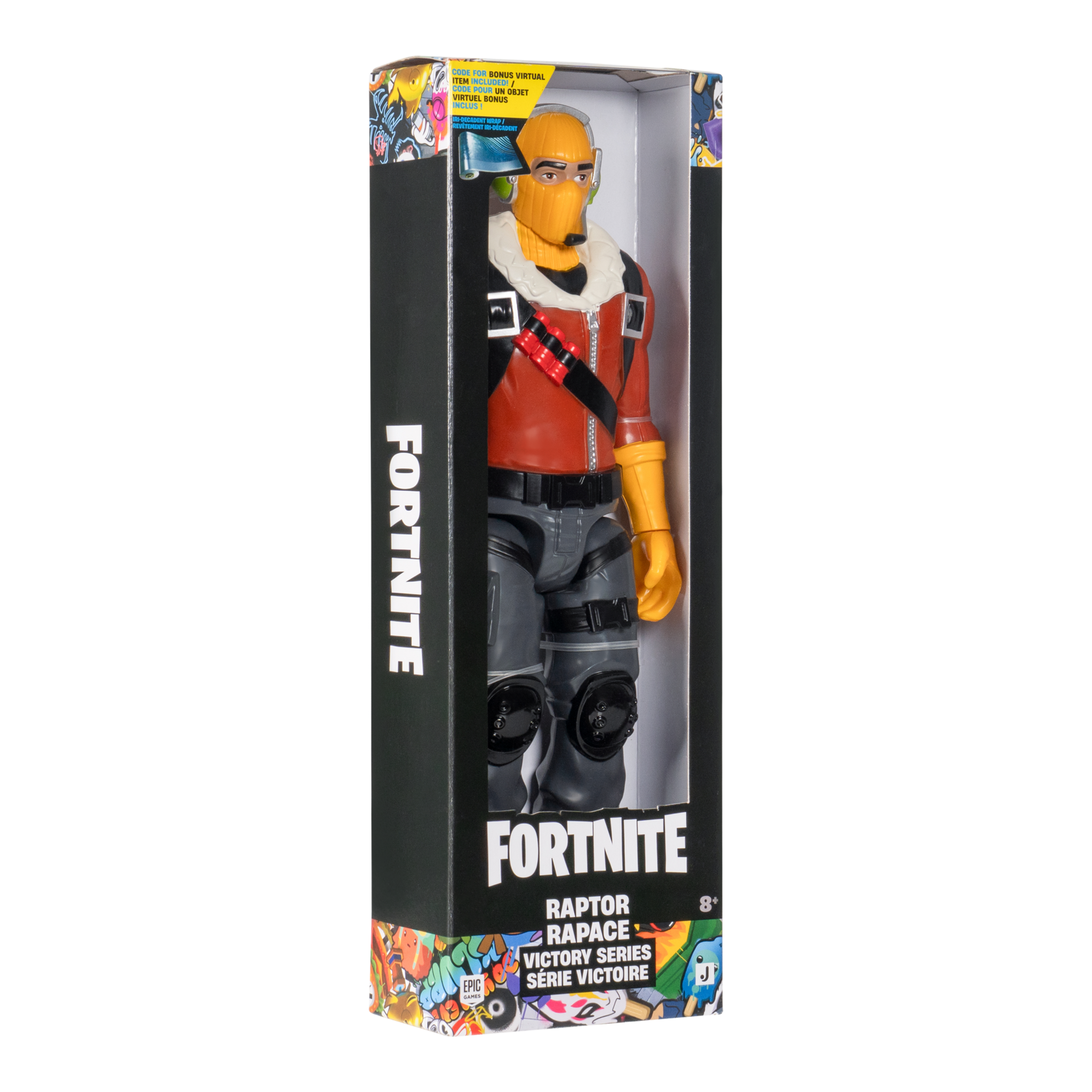 Fortnite Victory Royale Series Raptor Yellow 6-Inch Action Figure