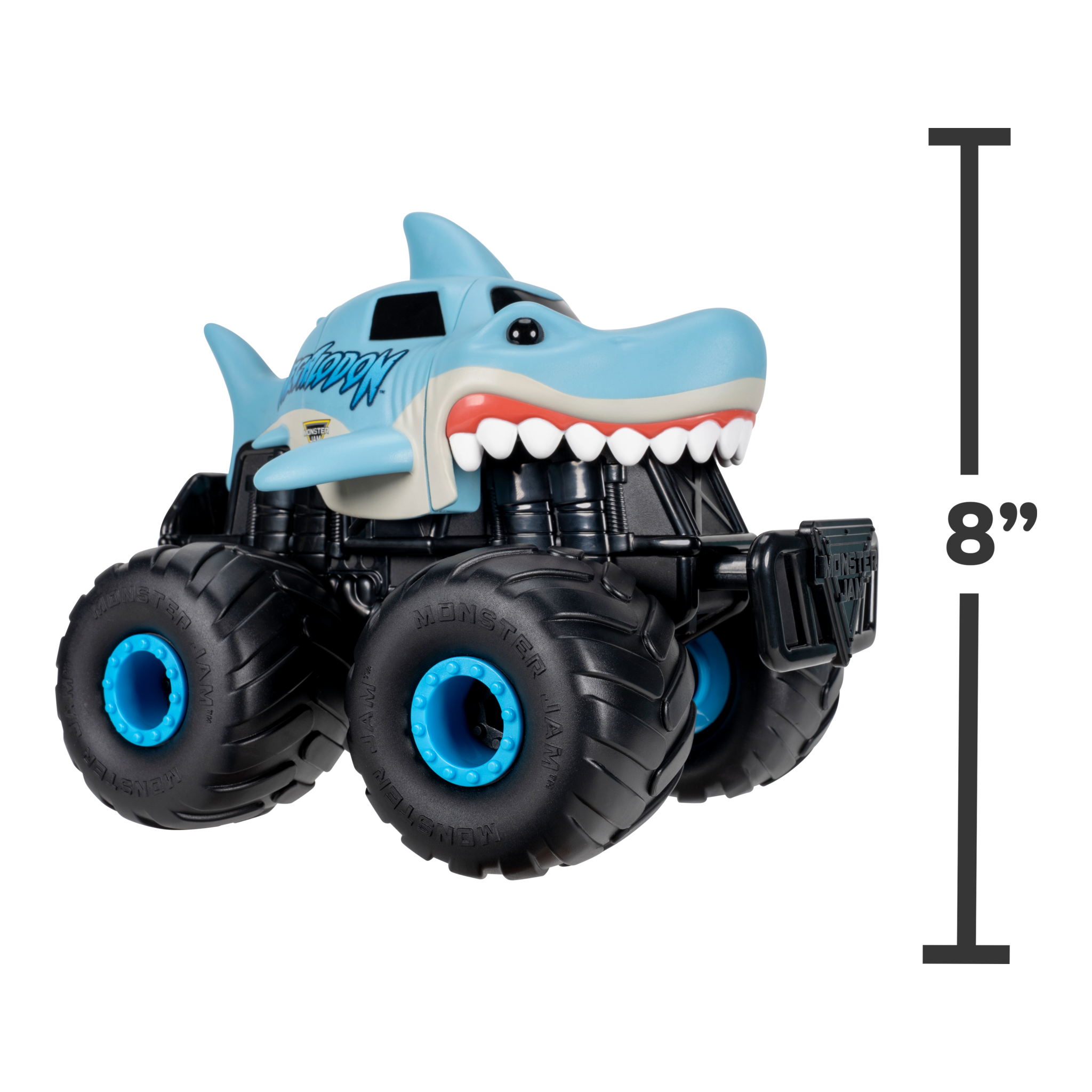 Monster Jam Monstruction Build & Crash Megalodon 8-Inch Truck