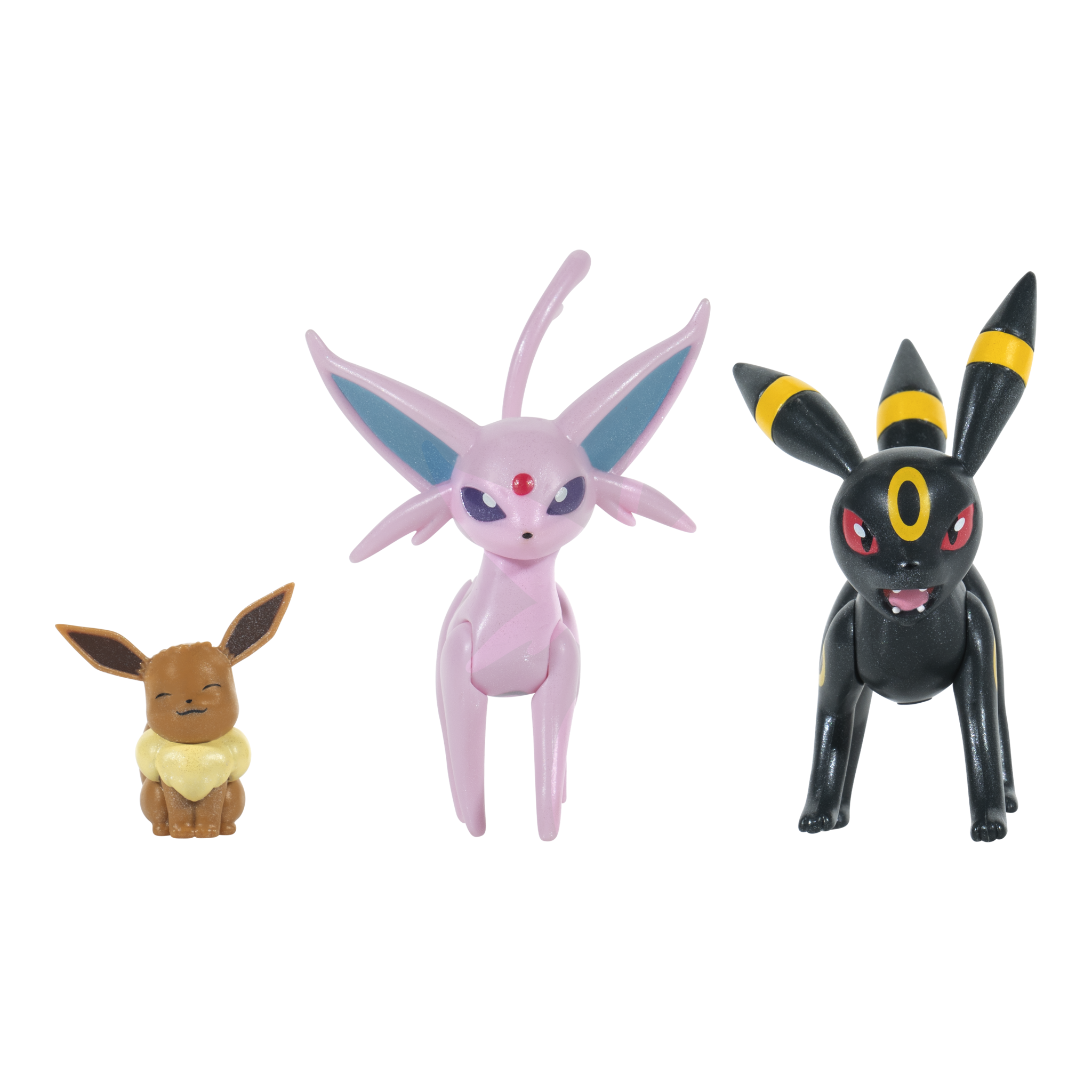 Pokémon Select Evolution Multi-Pack Eevee, Espeon & Umbreon Figures