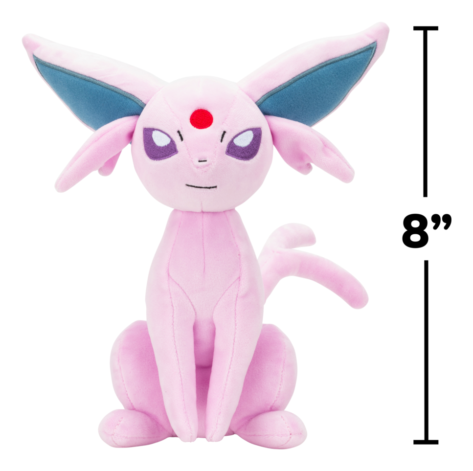 Pokémon Espeon 8-Inch Plush by Jazwares