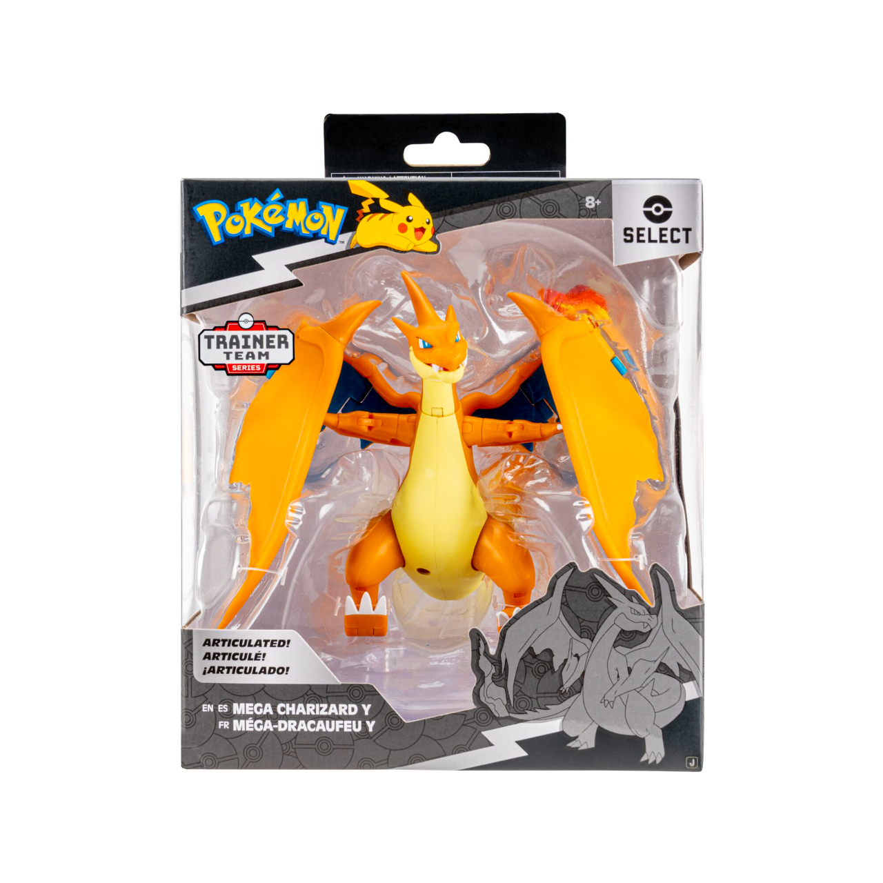Pokémon Select Mega Charizard Y 6-Inch Super-Articulated Figure