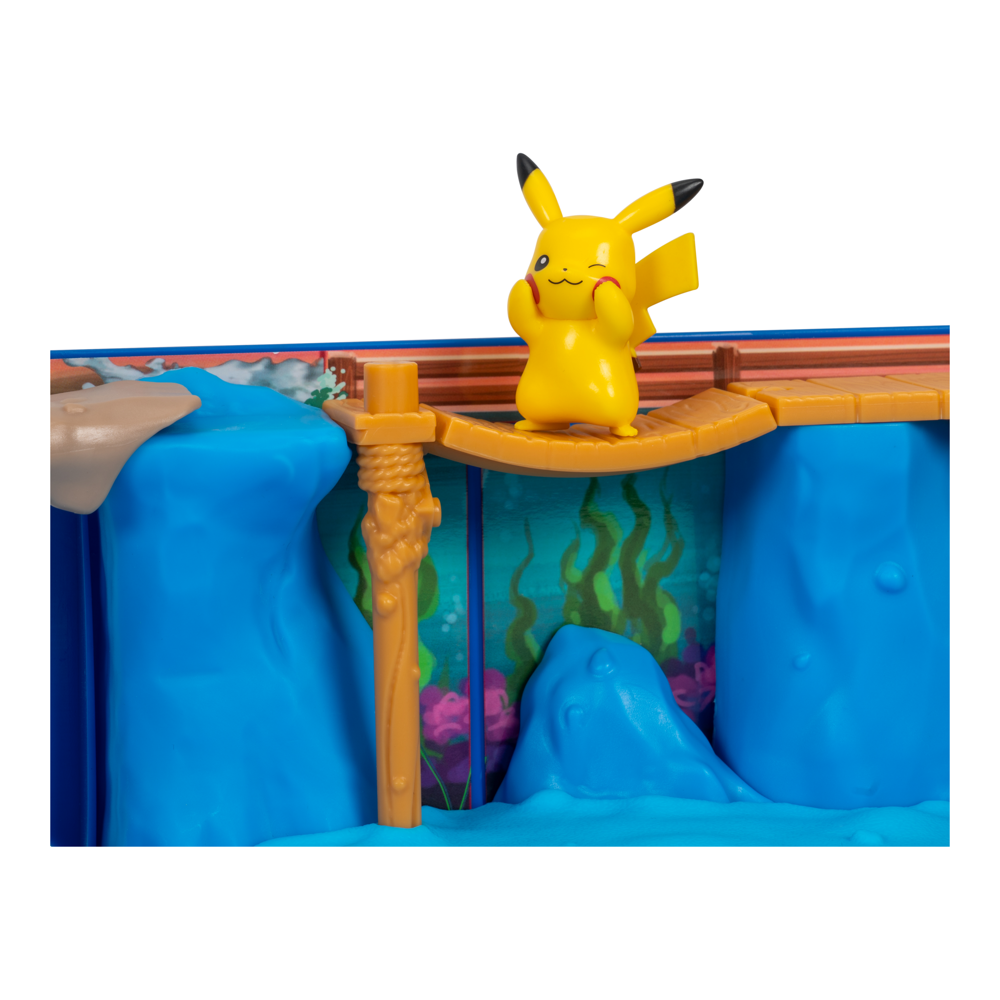 Pokémon Carry Case Lighthouse Exploration Playset with Pikachu