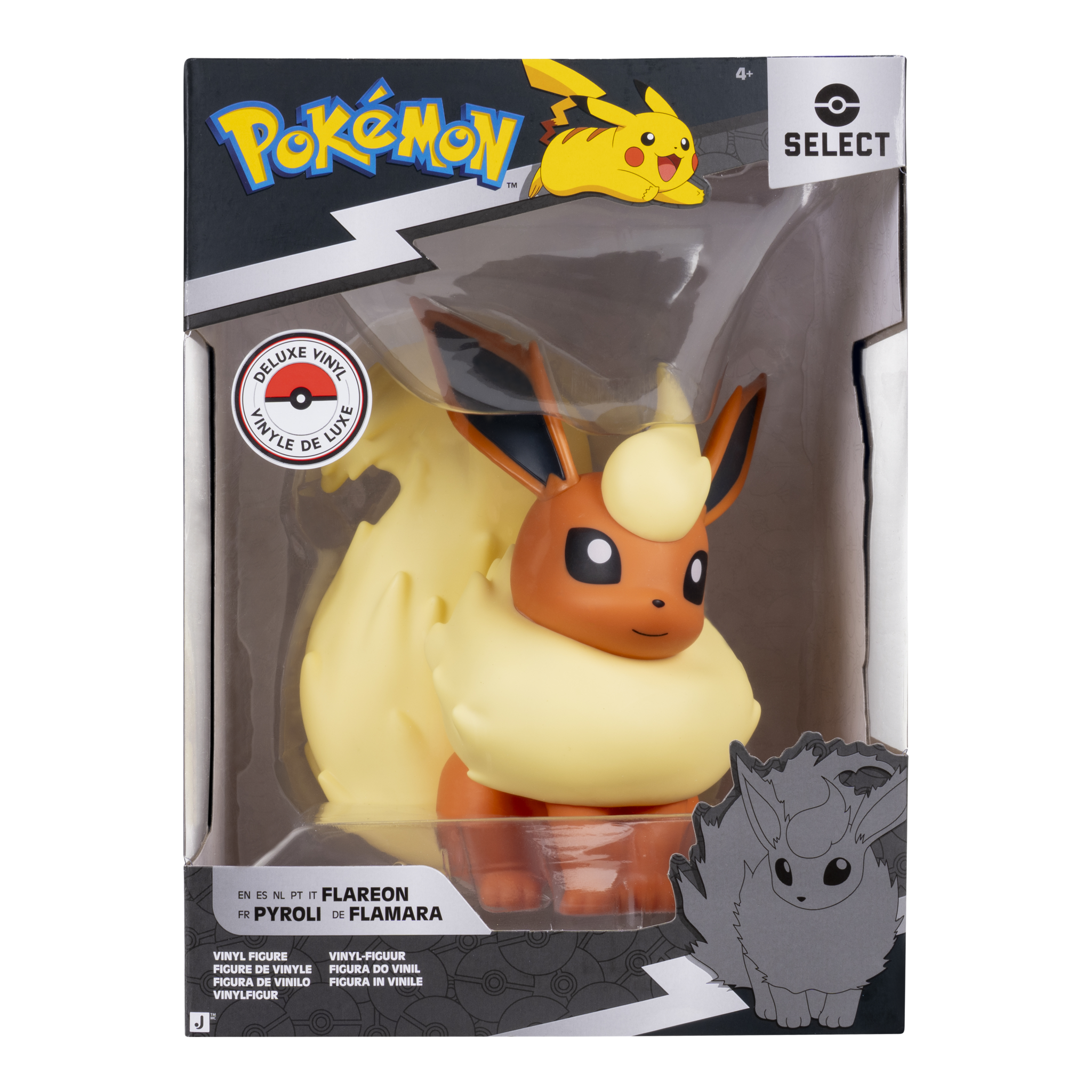 Pokémon Select Flareon Deluxe Vinyl Figure