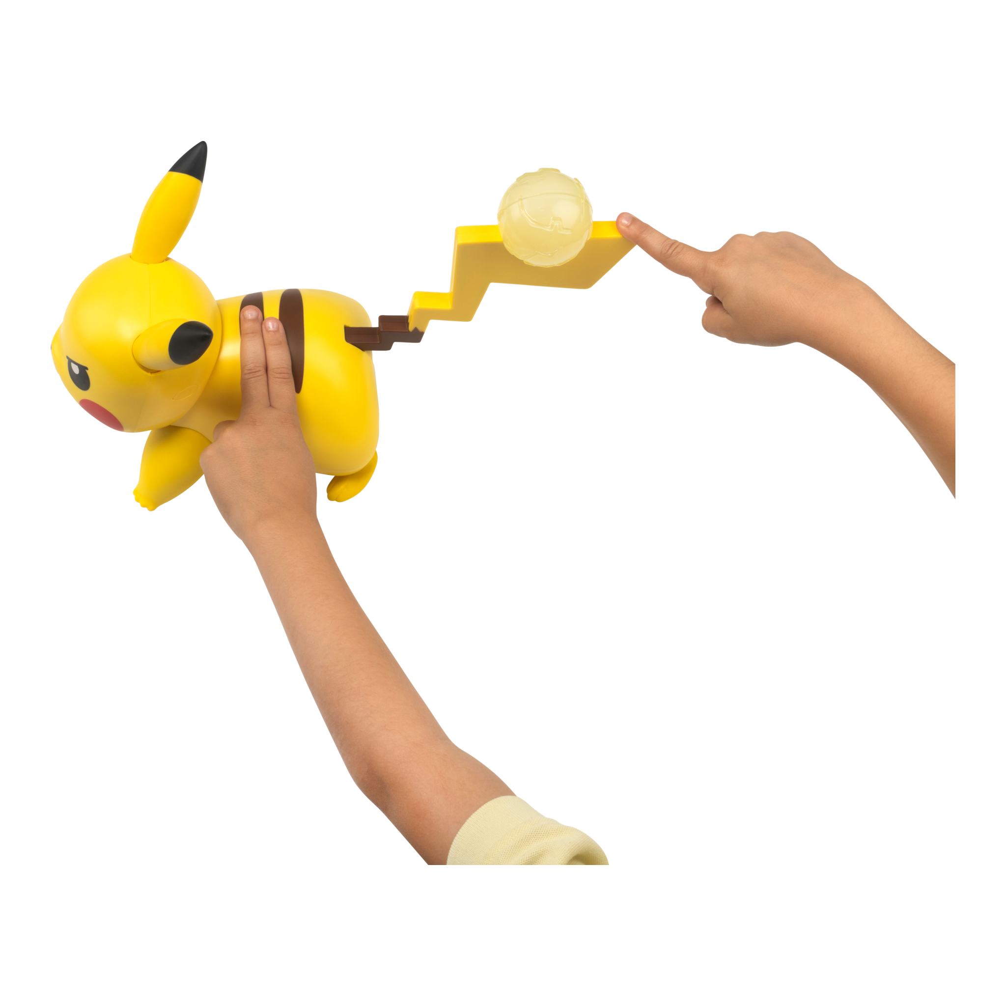 Pokémon Deluxe Electro Ball Pikachu Figure with Light FX