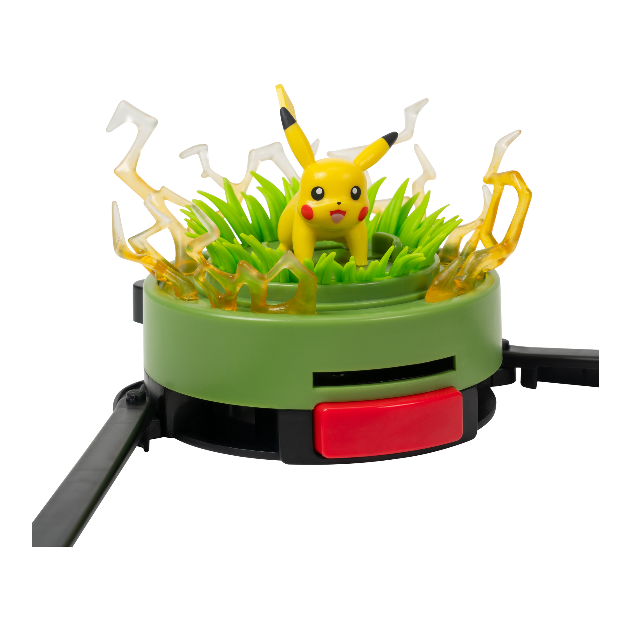 Jazwares Pokémon Battle Disc Showdown Game Pikachu & Larvitar