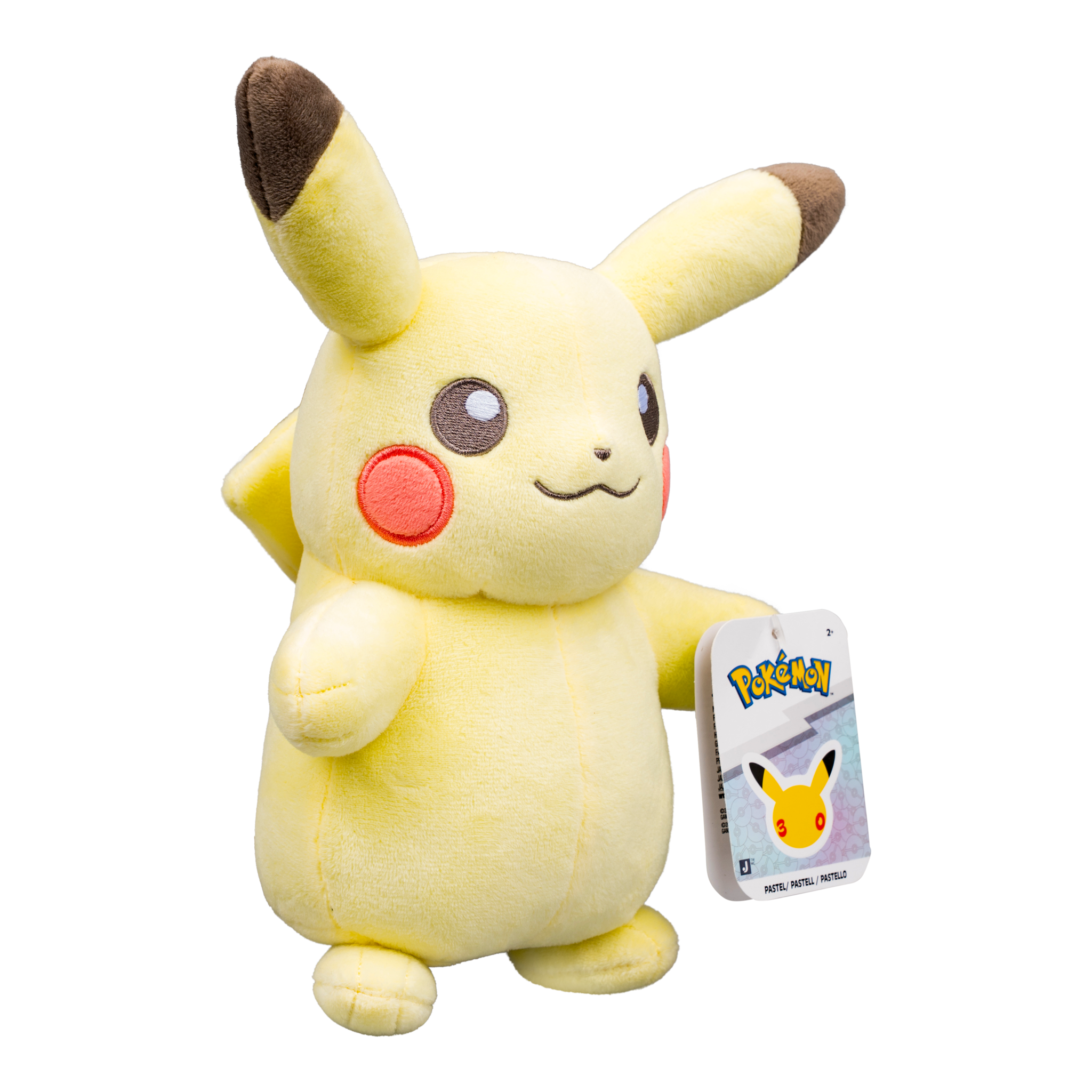 Pokémon 30th Anniversary Pastel Pikachu Plush 20cm