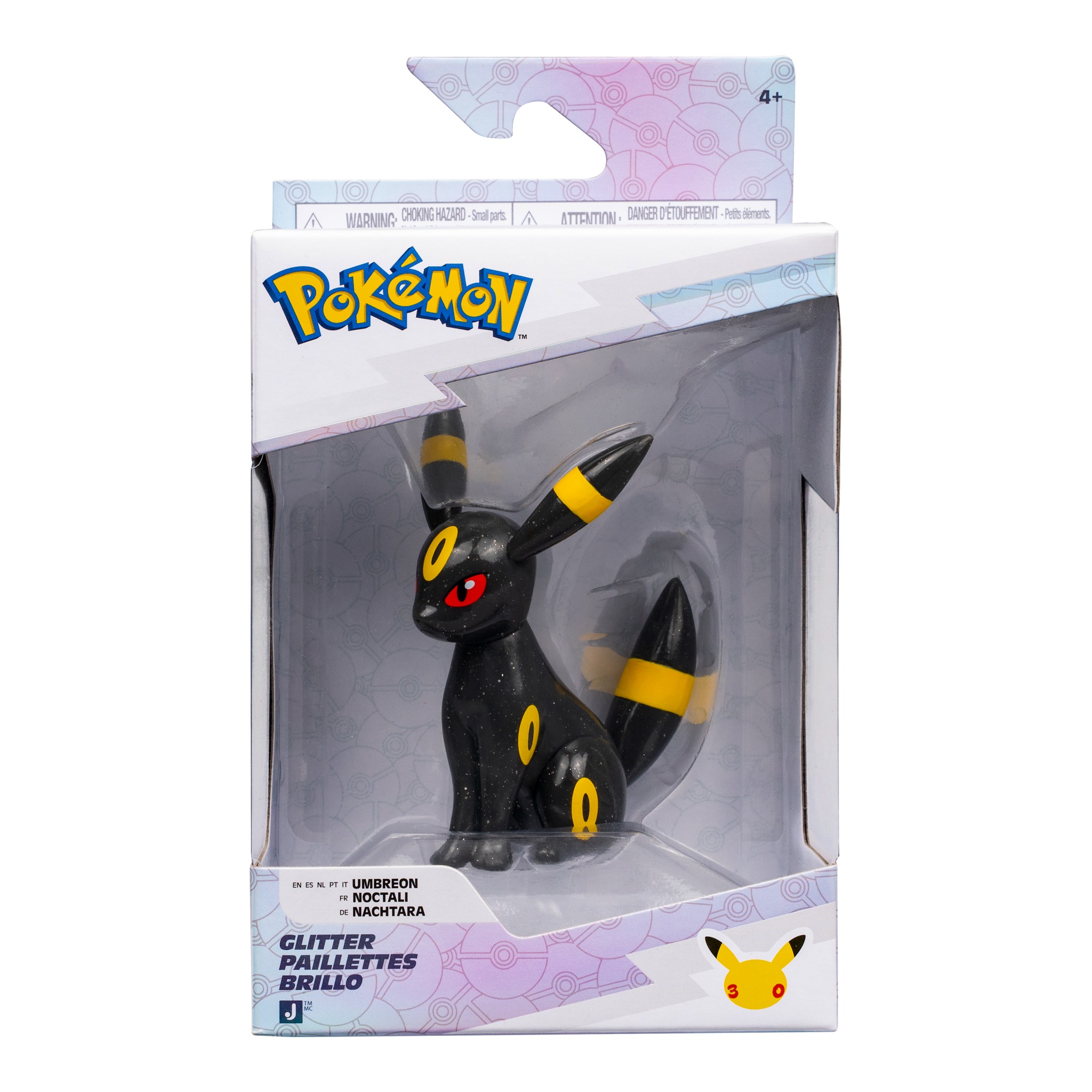 Pokémon 30th Anniversary Glitter Umbreon Battle Figure 3-Inch